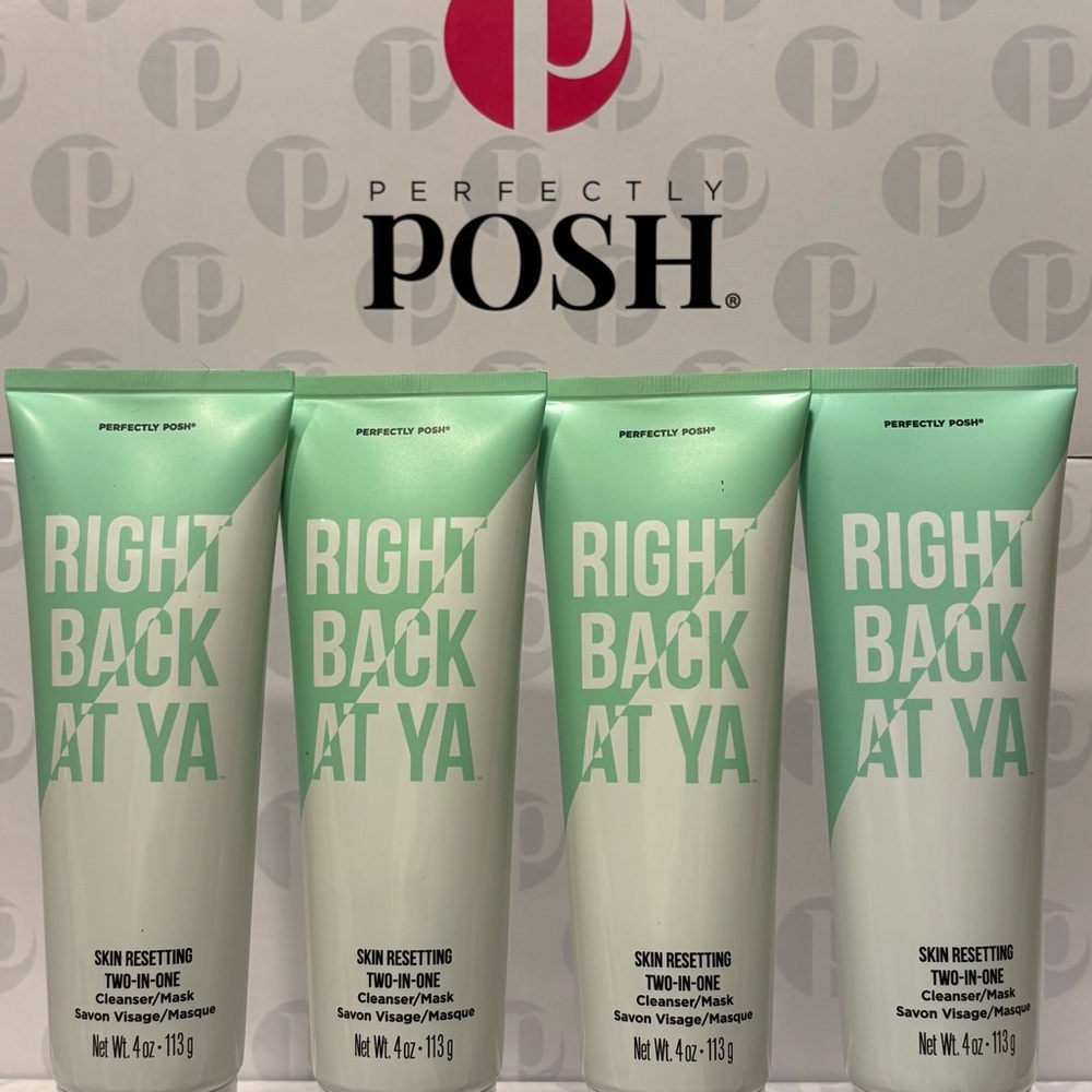 Perfectly Posh Right Back At Ya two-in-one cleanser and mask